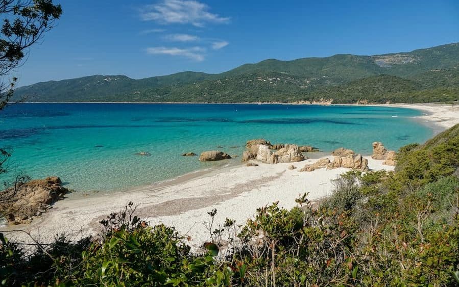 Strand von Cupabia - Korsika - 4-Sterne-Campingplatz auf Korsika