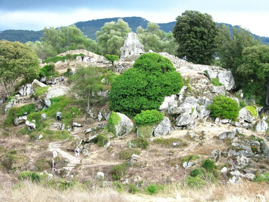 Filitosa, denkmalgeschützt an der Westküste Korsikas - Camping l'Esplanade